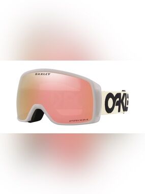 Oakley Flight Tracker Snow Goggles with Rose Gold Prizm